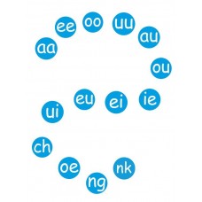 Tweeteken-klanken - vloerstickers.