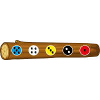 Boomstammen - vloerstickers.