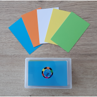 Gekleurde mini's. (kaartjes) Gekleurde mini's. (kaartjes)