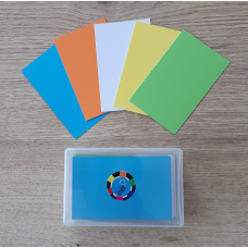 Gekleurde mini's. (kaartjes)