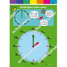 Klokkijken - hele uren