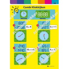 Klokkijken - combi - poster
