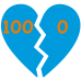 Beweegbaan verliefde harten 100 - vloerstickers. Beweegbaan verliefde harten 100 - vloerstickers.