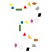 Figuren & vormen - vloerstickers.